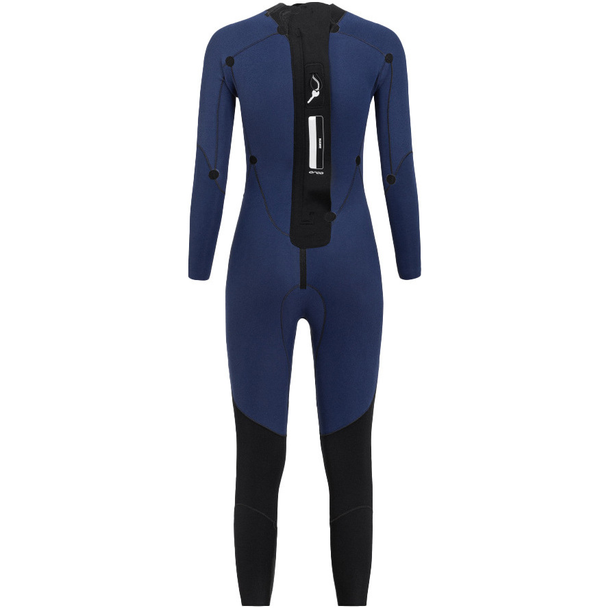 2026 Orca Femmes Zeal Perform Back Zip Open Water Swim Combinaison Néoprène NN6F4601 - Black